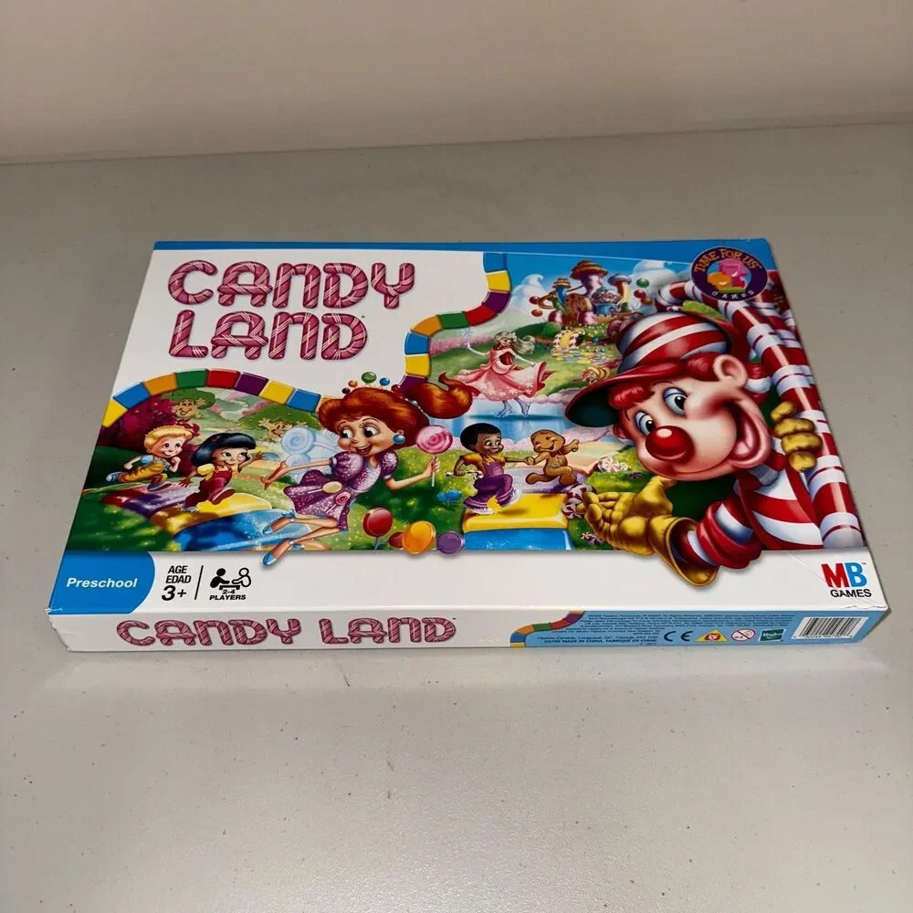 Candy Land Board Game Classic Adventure Preschool Family Fun Kids Toddler Play